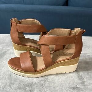 Soul Naturalizer Goodtimes Wedge sandal Toffee